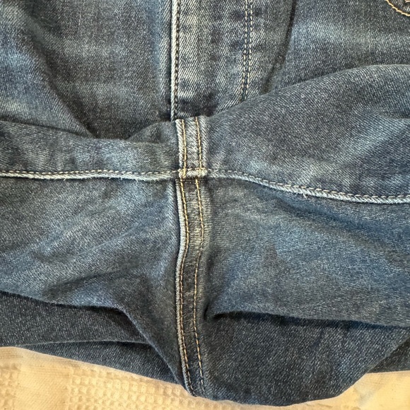 American Eagle Outfitters Women's Dark Blue Skinny Jeans - Picture 4 of 5